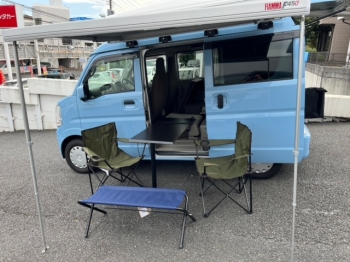 軽ワンボックス　AT車　キャンピングカー（ルーフテント）　　NEXT CAMPER