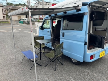 軽ワンボックス　AT車　キャンピングカー（ルーフテント）　　NEXT CAMPER