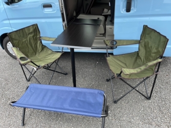 軽ワンボックス　AT車　キャンピングカー（ルーフテント）　　NEXT CAMPER