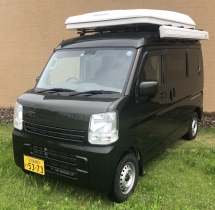 軽ワンボックス　AT車　キャンピングカー（ルーフテント）　　NEXT CAMPER