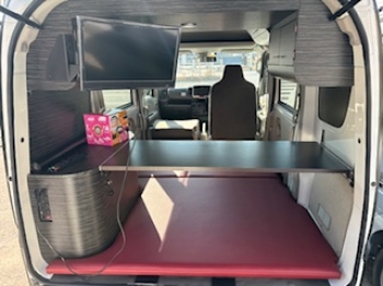 軽ワンボックス　AT車　キャンピングカー（ルーフテント）　　NEXT CAMPER